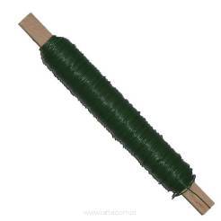 Drut zielony nawijany na kołeczek 0,7 mm 100g