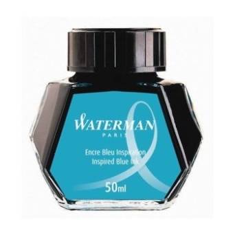 Atrament Waterman w butelce 50ml - Niebieski Morze Południowe
