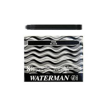 Naboje Waterman Standard (op=8szt) - Czarny