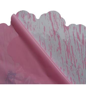Serweta podwójna średnica 40 cm jasno różowy