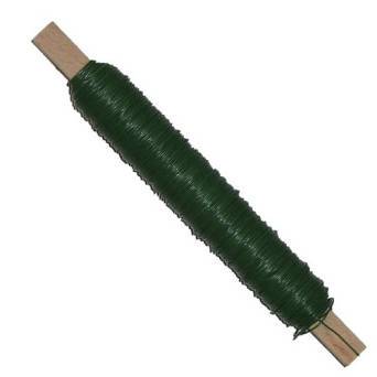 Drut zielony nawijany na kołeczek 0,7 mm 100g