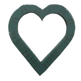 Serce duże otwarte zielone 40 cm Toolmet 